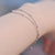 Satellite Chain Golden Allergy Free Bracelets Adjustable Copper Beads Silvery Double-Layer Wedding Exquisite 1PC New